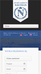 Mobile Screenshot of apartamentynautilus.pl